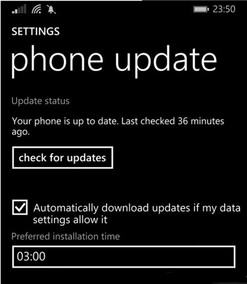 Windows Phone 8.1现已支持使用SD卡下载安装更新