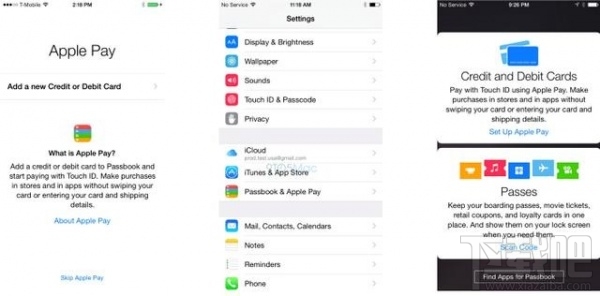 苹果移动支付Apple  Pay将于本月18日正式启用