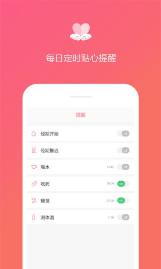 经期日记app