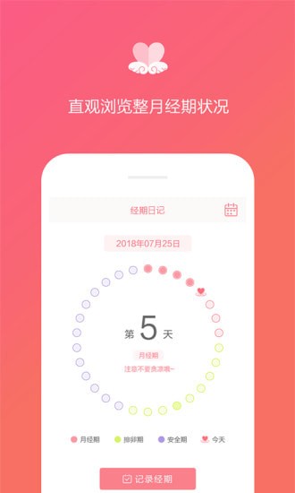 经期日记app